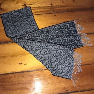 Calvin Klein monogram scarf